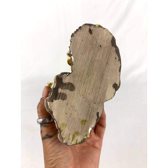 Vintage Hand Painted Unicorn Resin Figurine Whimsical Floral 1980s Mom and Baby - Picture 5 of 14